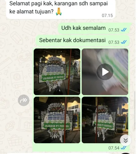 Pengiriman Papan Bunga Selamat Bunulrejo Blimbing