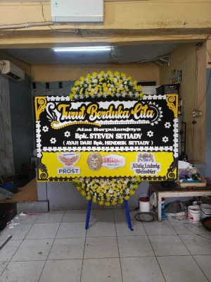 Papan Bunga di Bunulrejo Blimbing